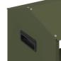 Preview: Futtertröge für Nutztiere Olive Grün 79 x 35 x 62 cm