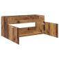 Preview: Waschbeckenunterschrank Wandmontiert Altholz 38,5 x 100 x 46 cm