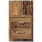 Preview: Wandmontierter Nachtschrank 2 pcs Altholz 48,5 x 32,5 x 80 cm
