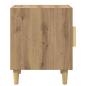 Preview: Nachttisch Artisan-Eiche 40 x 40 x 50 cm Holzwerkstoff