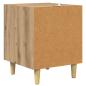 Preview: Nachttisch 2 pcs Artisan-Eiche 40 x 40 x 50 cm Holzwerkstoff
