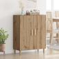 Preview: ARDEBO.de - Sideboard Artisan-Eiche 70 x 34 x 90 cm Holzwerkstoff