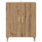 Preview: Sideboard Artisan-Eiche 70 x 34 x 90 cm Holzwerkstoff