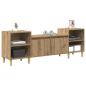 Preview: TV-Schränk 160 x 35 x 55 cm Artisan-Eiche Holzwerkstoff