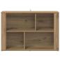 Preview: Sideboard Artisan-Eiche 80 x 30 x 53 cm Holzwerkstoff