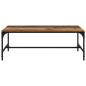 Preview: Couchtisch Altholz 100 x 50 x 35 cm Holzwerkstoff