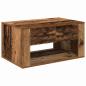 Preview: Couchtisch mit Schubladen Altholz 80 x 50 x 40 cm Holzwerkstoff