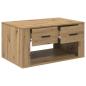 Preview: Couchtisch Artisan-Eiche 80 x 50 x 40 cm Holzwerkstoff