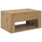 Preview: Couchtisch Artisan-Eiche 80 x 50 x 40 cm Holzwerkstoff