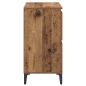 Preview: Sideboard Altholz 60 x 35 x 70 cm Verbundholz und Eisen
