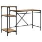 Preview: Schreibtisch Artisan-Eiche 135 x 50 x 90 cm Holzwerkstoff