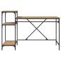 Preview: Schreibtisch Artisan-Eiche 135 x 50 x 90 cm Holzwerkstoff