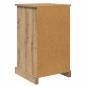 Preview: Nachttisch Artisan-Eiche 39 x 39 x 67,5 cm Holzwerkstoff