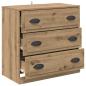 Preview: Sideboard Artisan-Eiche 70 x 35,5 x 67,5 cm Holzwerkstoff