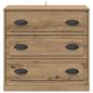 Preview: Sideboard Artisan-Eiche 70 x 35,5 x 67,5 cm Holzwerkstoff