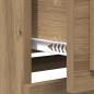 Preview: Sideboard Artisan-Eiche 70 x 35,5 x 67,5 cm Holzwerkstoff