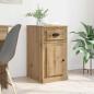 Preview: ARDEBO.de - Beistellschrank Artisan-Eiche 40 x 50 x 75 cm Holzwerkstoff