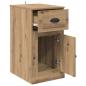 Preview: Beistellschrank Artisan-Eiche 40 x 50 x 75 cm Holzwerkstoff