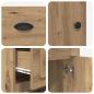 Preview: Beistellschrank Artisan-Eiche 40 x 50 x 75 cm Holzwerkstoff
