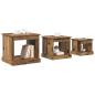 Preview: ARDEBO.de - Couchtisch 3 pcs Altholz Holzwerkstoff