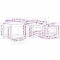Preview: Couchtisch 3 pcs Artisan-Eiche Holzwerkstoff
