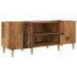 Preview: Schallplattenschrank Altholz 121 x 38 x 48 cm Holzwerkstoff