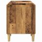 Preview: Schallplattenschrank Altholz 121 x 38 x 48 cm Holzwerkstoff