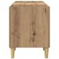 Preview: Schallplattenschrank Artisan-Eiche 121 x 38 x 48 cm