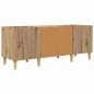 Preview: Schallplattenschrank Artisan-Eiche 121 x 38 x 48 cm