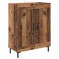 Preview: Sideboard Altholz 69,5 x 34 x 90 cm Verbundholz und Eisen