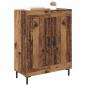 Preview: Sideboard Altholz 69,5 x 34 x 90 cm Verbundholz und Eisen