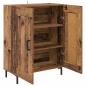 Preview: Sideboard Altholz 69,5 x 34 x 90 cm Verbundholz und Eisen