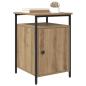 Preview: Nachttisch 2 pcs Artisan-Eiche 40 x 42 x 60cm Holzwerkstoff