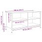 Preview: TV-Schränk Altholz 100 x 40 x 50 cm Holzwerkstoff