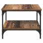 Preview: Couchtisch Altholz 55 x 55 x 40 cm Holzwerkstoff