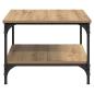 Preview: Couchtisch Artisan-Eiche 55 x 55 x 40 cm Holzwerkstoff