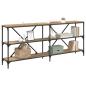 Preview: Konsolentisch Artisan-Eiche 180 x 30 x 75 cm Holzwerkstoff