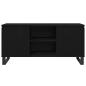 Preview: TV-Schränk Schwarz Eichen-Optik 104 x 35 x 50 cm Holzwerkstoff