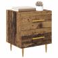 Preview: Nachttisch 2 pcs Altholz 40 x 35 x 47,5 cm Holzwerkstoff