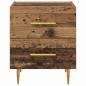 Preview: Nachttisch 2 pcs Altholz 40 x 35 x 47,5 cm Holzwerkstoff