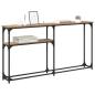 Preview: Konsolentisch Artisan-Eiche 145 x 22,5 x 75 cm Holzwerkstoff