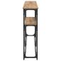 Preview: Konsolentisch Artisan-Eiche 145 x 22,5 x 75 cm Holzwerkstoff