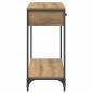 Preview: Konsolentisch Artisan-Eiche 75 x 34,5 x 75 cm Holzwerkstoff
