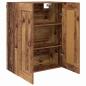 Preview: Wandschrank Altholz 69,5 x 34 x 90 cm Holzwerkstoff