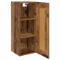 Preview: Wandschrank Altholz 34,5 x 34 x 90 cm Holzwerkstoff