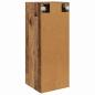 Preview: Wandschrank Altholz 34,5 x 34 x 90 cm Holzwerkstoff