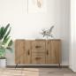 Preview: Sideboard Artisan-Eiche 100 x 36 x 60 cm Holzwerkstoff