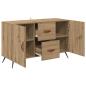 Preview: Sideboard Artisan-Eiche 100 x 36 x 60 cm Holzwerkstoff