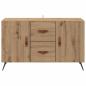 Preview: Sideboard Artisan-Eiche 100 x 36 x 60 cm Holzwerkstoff