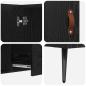 Preview: Sideboard Schwarz Eichen-Optik 100 x 36 x 60 cm Holzwerkstoff